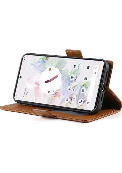 Google Piksel 7 Pro Cüzdan Kart Yuvaları Için Flip Case Iş Günlük Kullanım Flip (Yurt Dışından) modelleri
