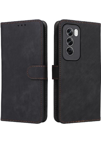 Oppo Oppo 12 5g Pu Deri Kart Yuvaları Için Kılıf Kapak Manyetik Kapatma Rfıd (Yurt Dışından) indirimleri