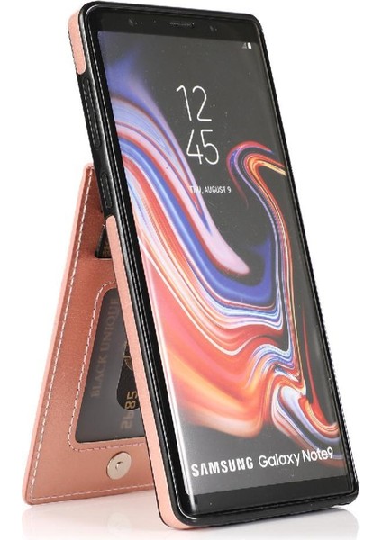 Samsung Galaxy Note9 Manyetik Toka Kickstand Kart Tutucu ile Uyumlu (Yurt Dışından) fırsatları