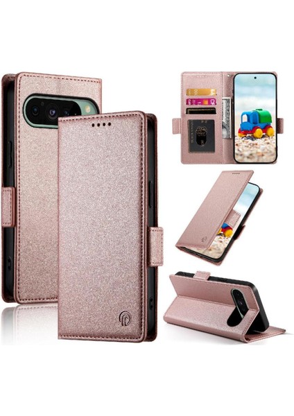 Google Pixel 9 Günlük Kullanım Için Flip Case Kartvizit Yuvaları Cüzdan (Yurt Dışından)