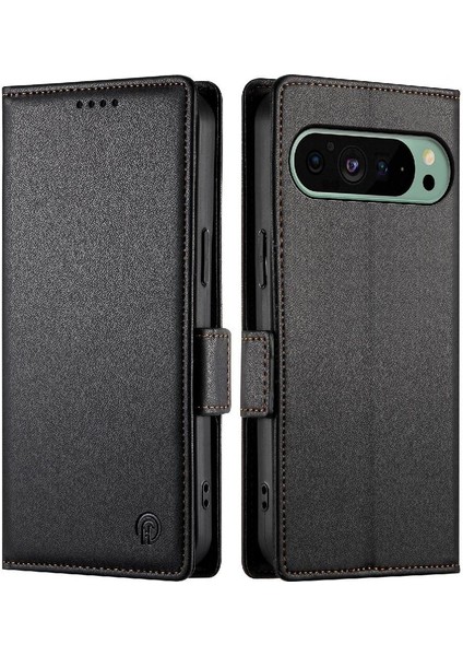 Google Pixel 9 Günlük Kullanım Için Flip Case Kartvizit Yuvaları Cüzdan (Yurt Dışından)