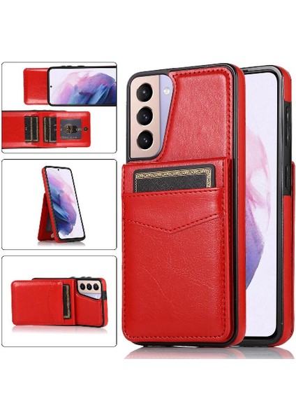 Kredi Kartı Toka ile Samsung Galaxy S21 Premium Deri ile Uyumlu (Yurt Dışından) indirimleri