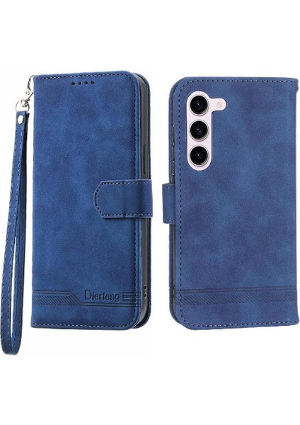 Samsung Galaxy S23 Nakit Cep Bileklik Manyetik Kapatma Için Flip Case (Yurt Dışından)