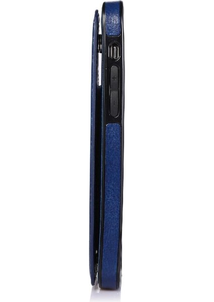 Kart Tutucu Çift Manyetik ile IPhone 12 Mini Kickstand Için Cüzdan Kılıf (Yurt Dışından)