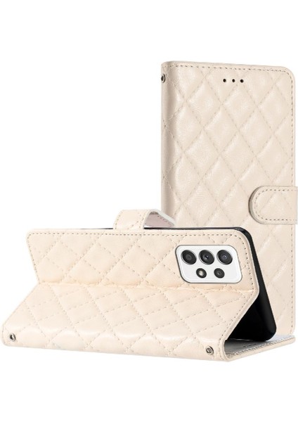 Samsung Galaxy Için Flip Case A52S 5g Kickstand Manyetik Folio Pu Deri (Yurt Dışından)