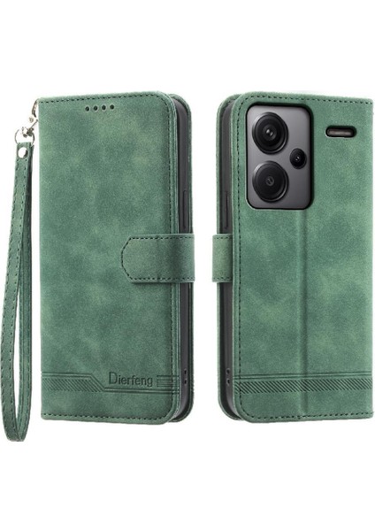 Xiaomi Redmi Not 13 Pro Artı Bileklik Kart Yuvaları Premium Için Flip Case (Yurt Dışından)