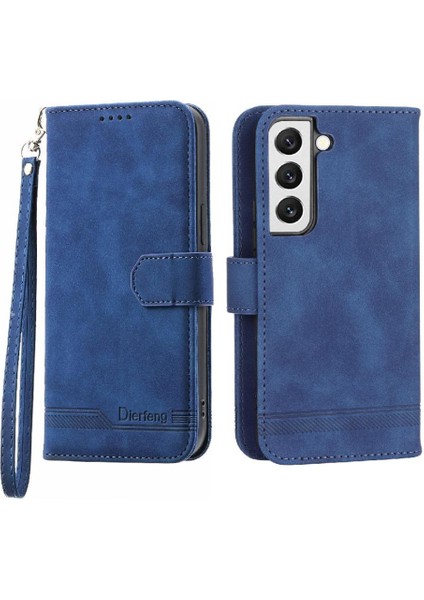 Samsung Galaxy S22 Premium Manyetik Kapatma Nakit Cep Için Flip Case (Yurt Dışından)