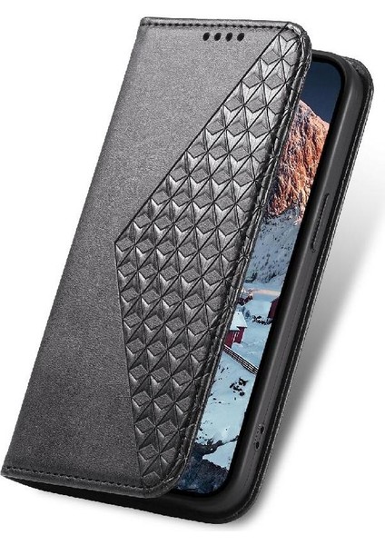 Xiaomi Poco X6 Pro 5g Eşkenar Dörtgen Şekli Cüzdan Standı Günlük Kullanım Için Flip Case (Yurt Dışından)