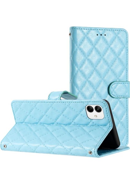 Samsung Galaxy A04 Manyetik Folio Kickstand Kart Yuvaları Tpu Için Flip Case (Yurt Dışından)