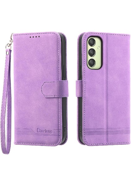 Samsung Galaxy A25 Manyetik Kapatma Kart Yuvaları Nakit Cep Için Flip Case (Yurt Dışından)