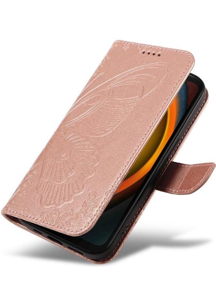 Samsung Galaxy Xcover7 5g Için Flip Case Yüksek Kalite Deri Kabartmalı El (Yurt Dışından)