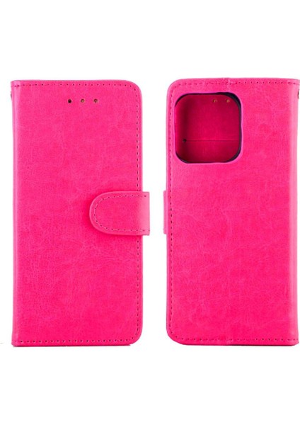 IPhone 13 Için Flip Case Pro Pu Deri Manyetik Kapatma Kickstand Kart (Yurt Dışından)