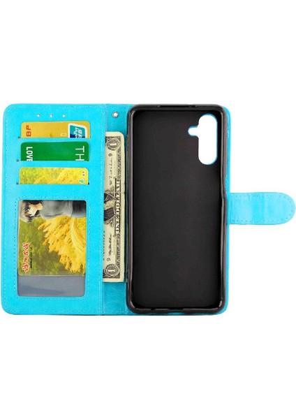 Nokia G20 Için Flip CASE/G10 Darbeye Kart Tutucu Kickstand Pu Deri (Yurt Dışından)