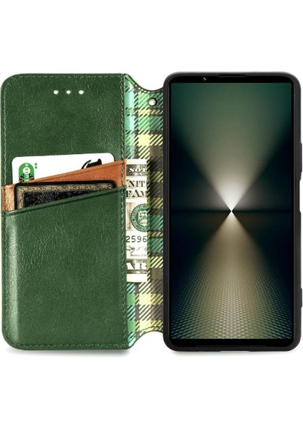 Sony Xperia 1 Vı Için Flip Case Deri Kılıf Kapak Kapak Cüzdan Fonksiyonu (Yurt Dışından) fırsatları