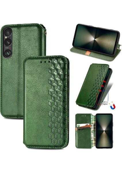 Sony Xperia 1 Vı Için Flip Case Deri Kılıf Kapak Kapak Cüzdan Fonksiyonu (Yurt Dışından) indirimleri