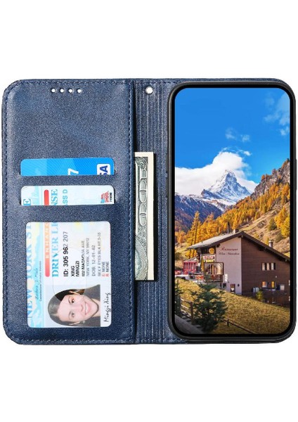 Samsung Galaxy S22 Artı Günlük Kullanım Için Flip Case El Kayışı Cüzdan Eşkenar Dörtgen (Yurt Dışından)