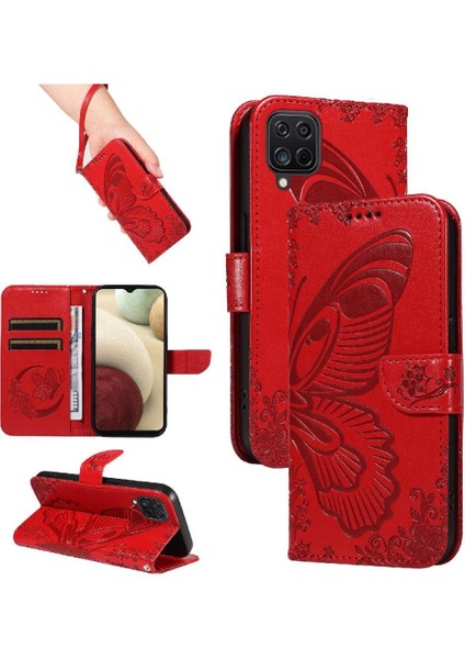 Samsung Galaxy A12 5g Için Flip Case Kredi Kartı ile Ayrılabilir El Kayışı (Yurt Dışından) fırsatları