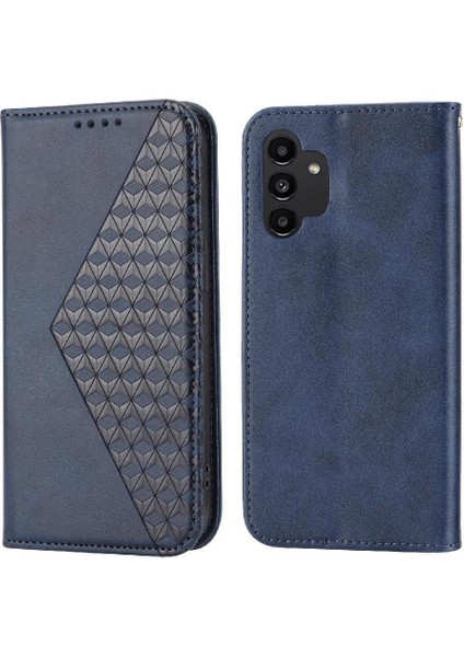 Samsung Galaxy A13 4g Için Flip Case/5g Standı El Kayışı Eşkenar Dörtgen Şekli Kullanımı (Yurt Dışından)