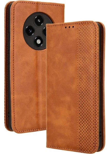 Oppo A3 Pro 5g Cüzdan Manyetik Kapatma Pu Deri Için Kılıf (Yurt Dışından)
