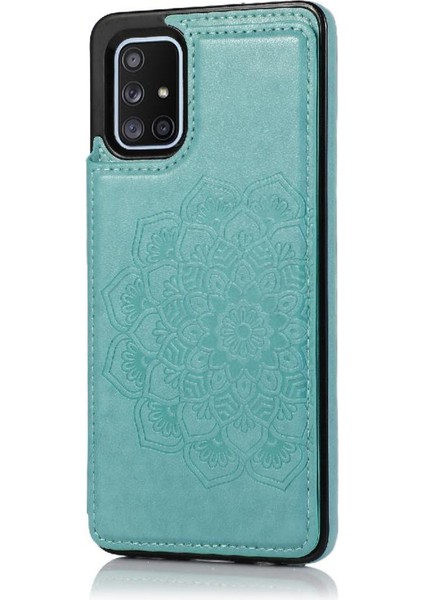 Samsung Galaxy A71 5g Flip Darbeye Pu Için Kart Tutucu Kılıf ile Cüzdan (Yurt Dışından)