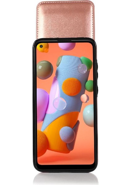 Kredi Premium Deri Manyetik ile Samsung Galaxy A11 ile Uyumlu (Yurt Dışından) indirimleri