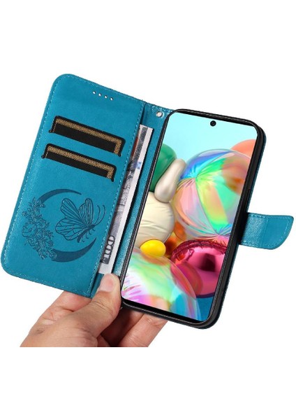 Samsung Galaxy A71 4g Için Flip Case Yüksek Kalite Deri Ayrılabilir El (Yurt Dışından)