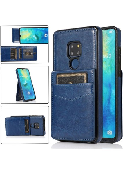 Kredi Manyetik Toka Kickstand ile Huawei Mate 20 Pro ile Uyumlu (Yurt Dışından)