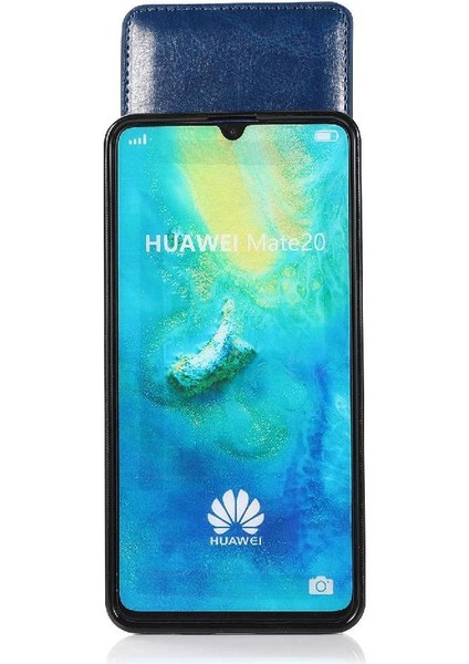 Kredi Manyetik Toka Kickstand ile Huawei Mate 20 Pro ile Uyumlu (Yurt Dışından)