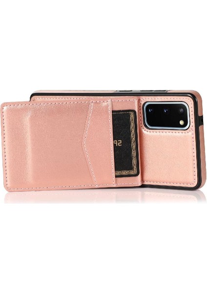 Samsung Galaxy S20 Kılıf Cüzdan Manyetik Toka Kickstand ile Uyumlu (Yurt Dışından) modelleri
