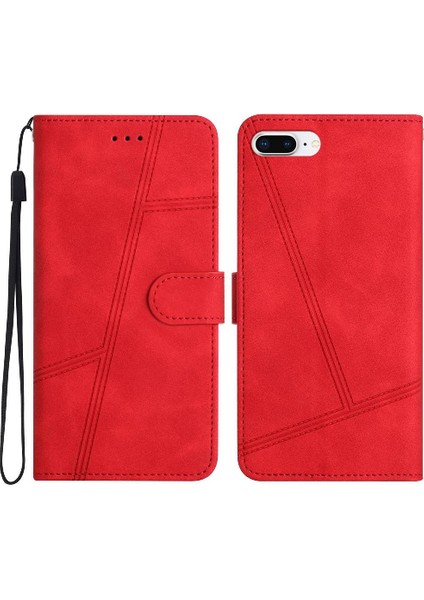 IPhone 7 Için Flip Case Artı/8 Artı Kart Yuvaları Tutucu Manyetik Kapak Folio (Yurt Dışından) indirimleri