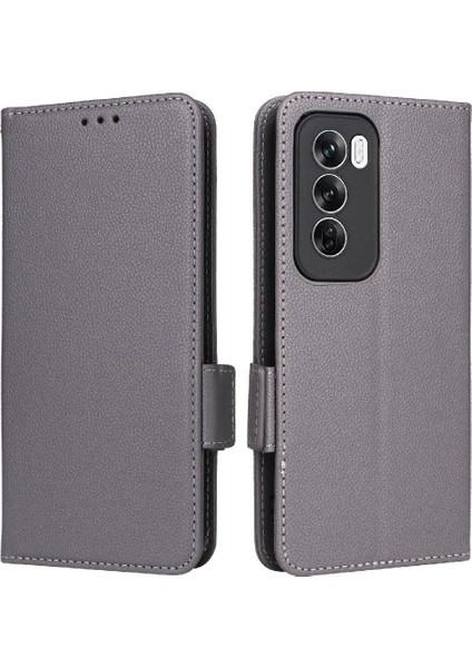 Oppo Oppo 12 5g Için Flip Case Kart Yuvaları Tutucu Yan Toka Cüzdan Pu (Yurt Dışından) fiyatları