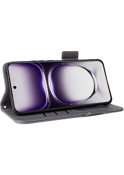 Oppo Oppo 12 5g Için Flip Case Kart Yuvaları Tutucu Yan Toka Cüzdan Pu (Yurt Dışından) fırsatları
