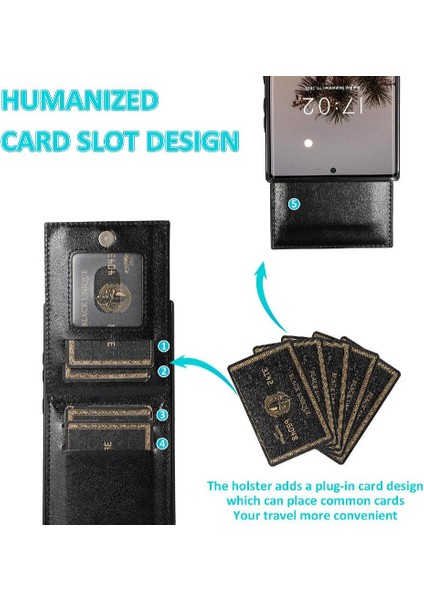 Kredi Premium Deri ile Samsung Galaxy S23 Ultra ile Uyumlu (Yurt Dışından) modelleri