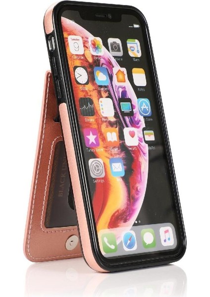 Kredi Toka ile IPhone Xr Premium Deri Çanta Cüzdan ile Uyumlu (Yurt Dışından)