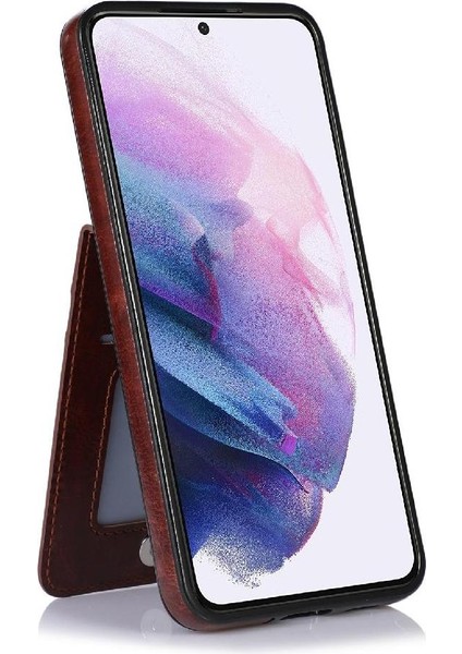 Kredi Manyetik ile Samsung Galaxy S23 Artı Durumda Cüzdan ile Uyumlu (Yurt Dışından)