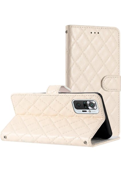 Xiaomi Redmi Not 10 Pro Max Tpu Darbeye Kickstand Için Flip Case Folio (Yurt Dışından)