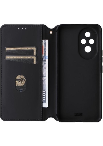 Onur Için Flip Case 200 5g Kart Yuvaları Tutucu Cüzdan Pu Deri 3D (Yurt Dışından) fiyatları