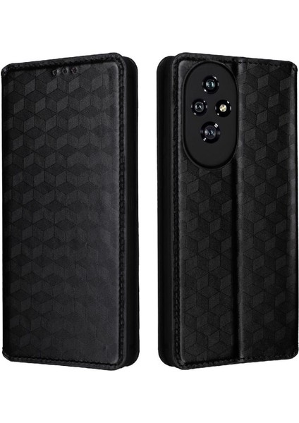 Onur Için Flip Case 200 5g Kart Yuvaları Tutucu Cüzdan Pu Deri 3D (Yurt Dışından) indirimleri