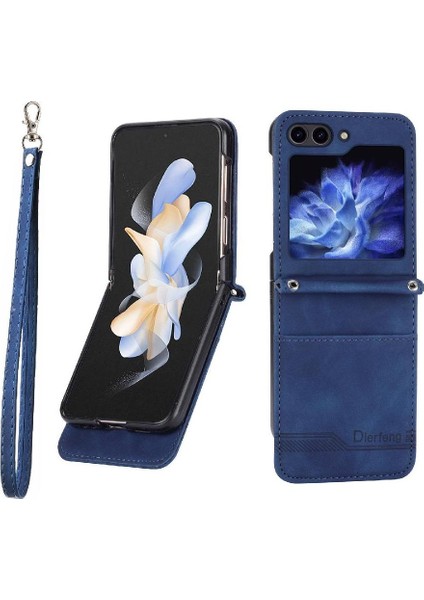 Samsung Galaxy Z Flip 5 Için Flip Case Bileklik Kart Yuvaları Manyetik Nakit (Yurt Dışından) indirimleri