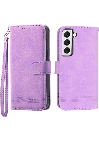 Samsung Galaxy S22 Premium Manyetik Kapatma Nakit Cep Için Flip Case (Yurt Dışından)