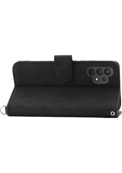 Samsung Galaxy A32 4g Darbeye Dayanıklı Bileklik Çoklu Kredi Için Flip Case (Yurt Dışından) fırsatları