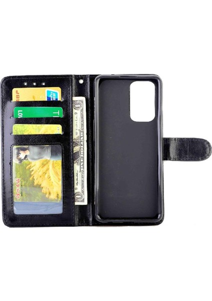 YH Market Oppo A95 5g Kart Tutucu Için Flip Case Kickstand Darbeye Manyetik Pu (Yurt Dışından)