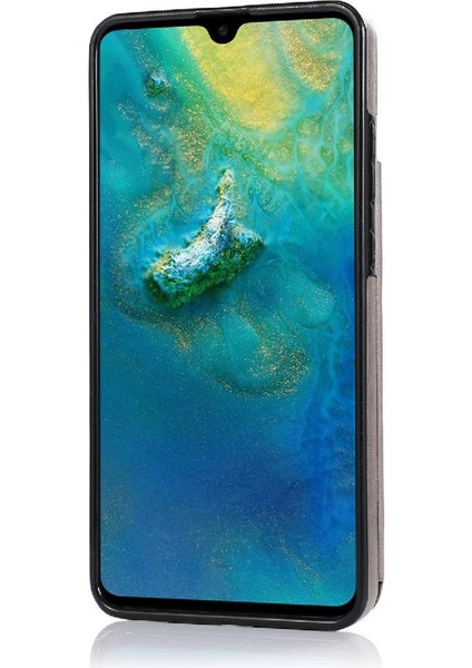 YH Market Cüzdan Kart Tutucu Kılıf ile Huawei Mate 20 Desen Çiçek Pu Deri (Yurt Dışından)