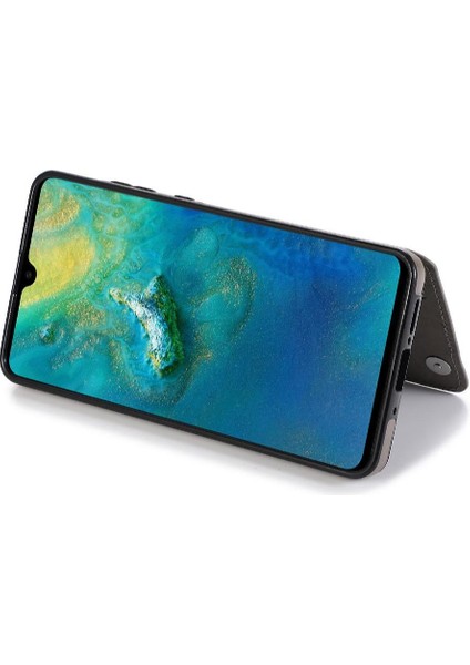 YH Market Cüzdan Kart Tutucu Kılıf ile Huawei Mate 20 Desen Çiçek Pu Deri (Yurt Dışından)