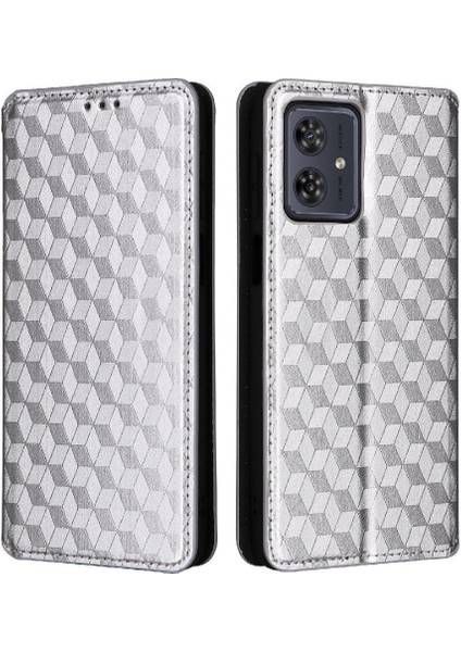 Motorola Moto G54 5g Pu Deri Kart Yuvaları Tutucu Manyetik 3D (Yurt Dışından)