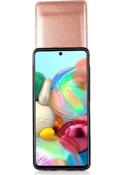 Samsung Galaxy A71 4g Kart Sahibinin Premium Deri ile Uyumlu (Yurt Dışından)
