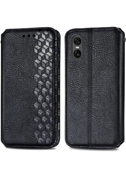 Sony Xperia 10 Vi Için Flip Case Moda Tasarımı Zarif Iş Çevirme (Yurt Dışından)