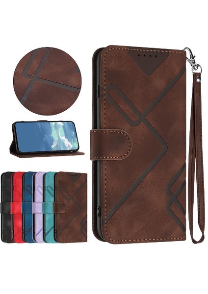 Tecno Pova 6 Pro Flip Cüzdan Için Kart Yuvası Standı Manyetik ile Flip Case (Yurt Dışından) modelleri