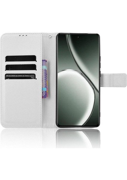 Realme Gt 6 Kickstand Kapak Kart Tutucu Manyetik Cüzdan Için Kılıf (Yurt Dışından)