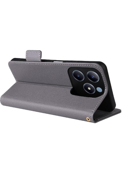 Realme C61 4g Pu Deri Manyetik Kart Yuvaları Tutucu Cüzdan Için Flip Case (Yurt Dışından) modelleri